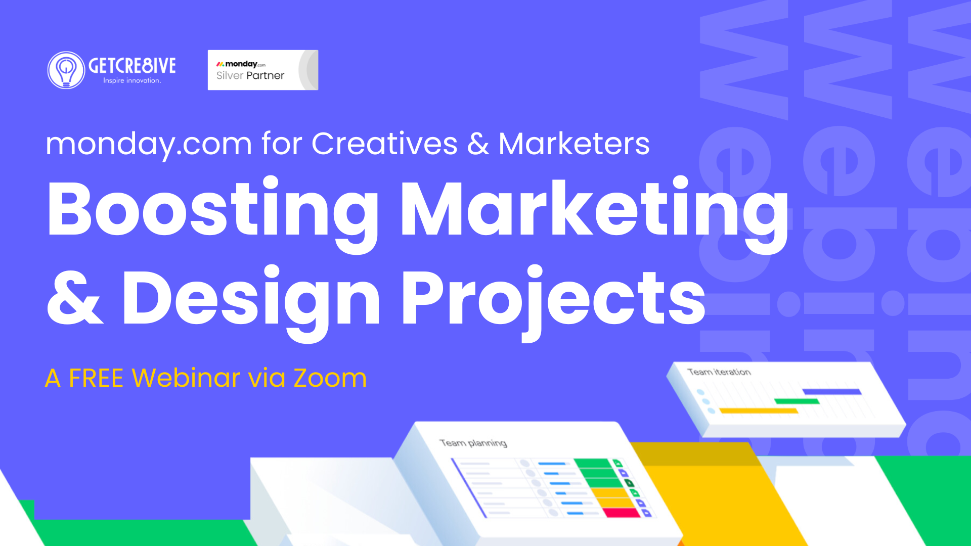 monday.com for Creatives & Marketers - LP Visual